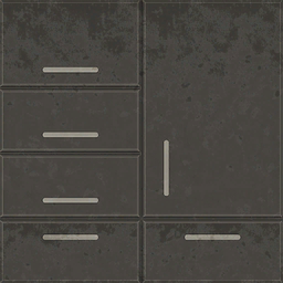 Taupe Cabinet Drawer